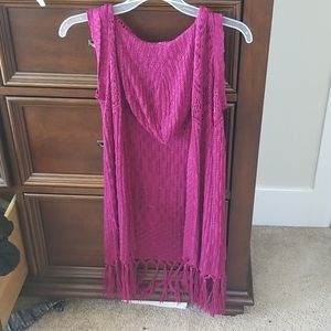 Sleeveless cardigan